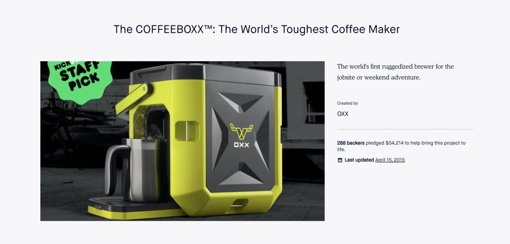 Coffeeboxx campaign