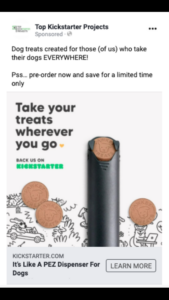 Now on Kickstarter: Dog Treat Dispenser